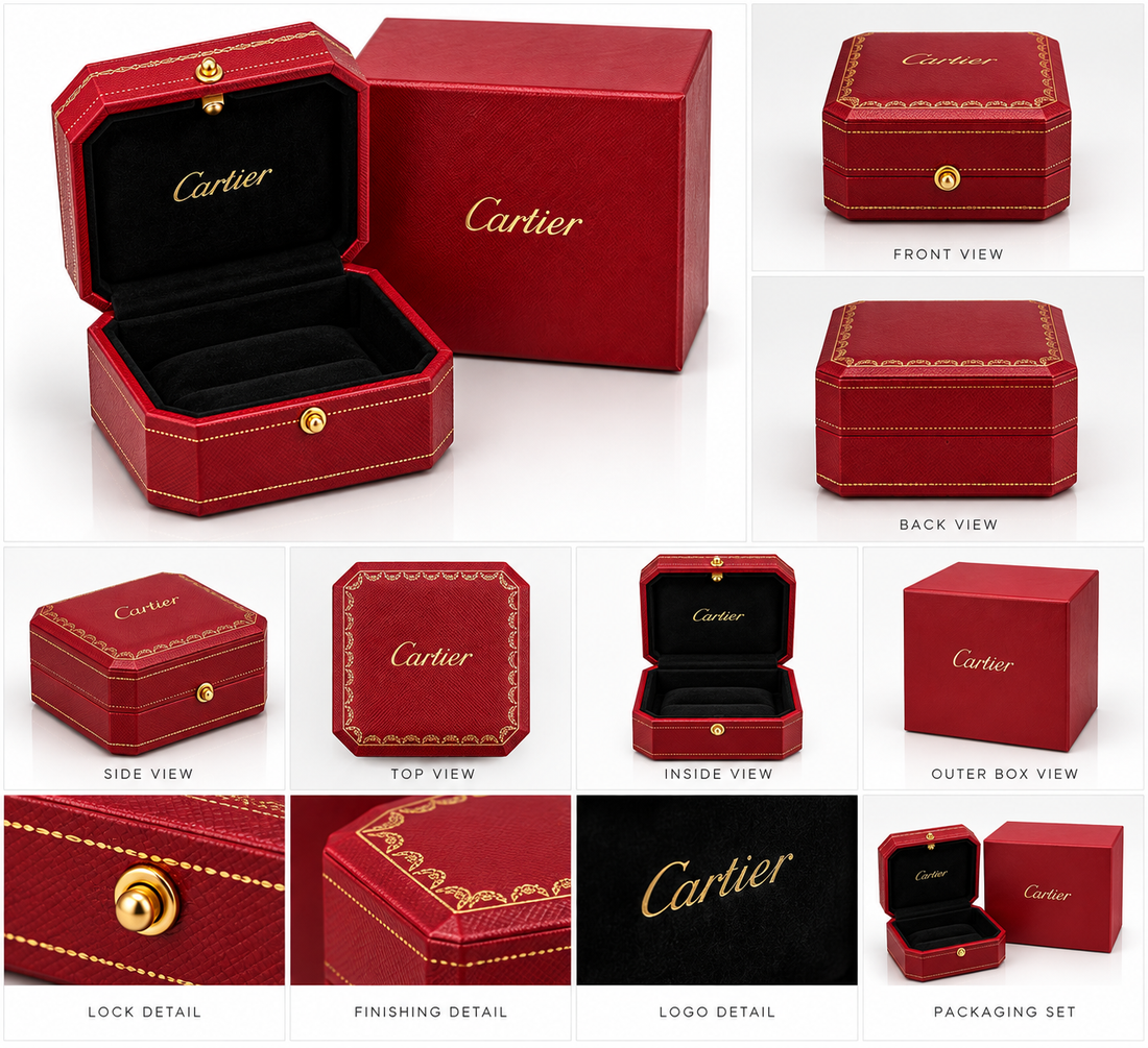Luxury Red Jewelry Presentation Box