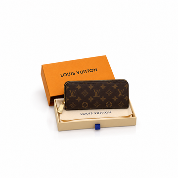 Luxury Monogram Zip Wallet