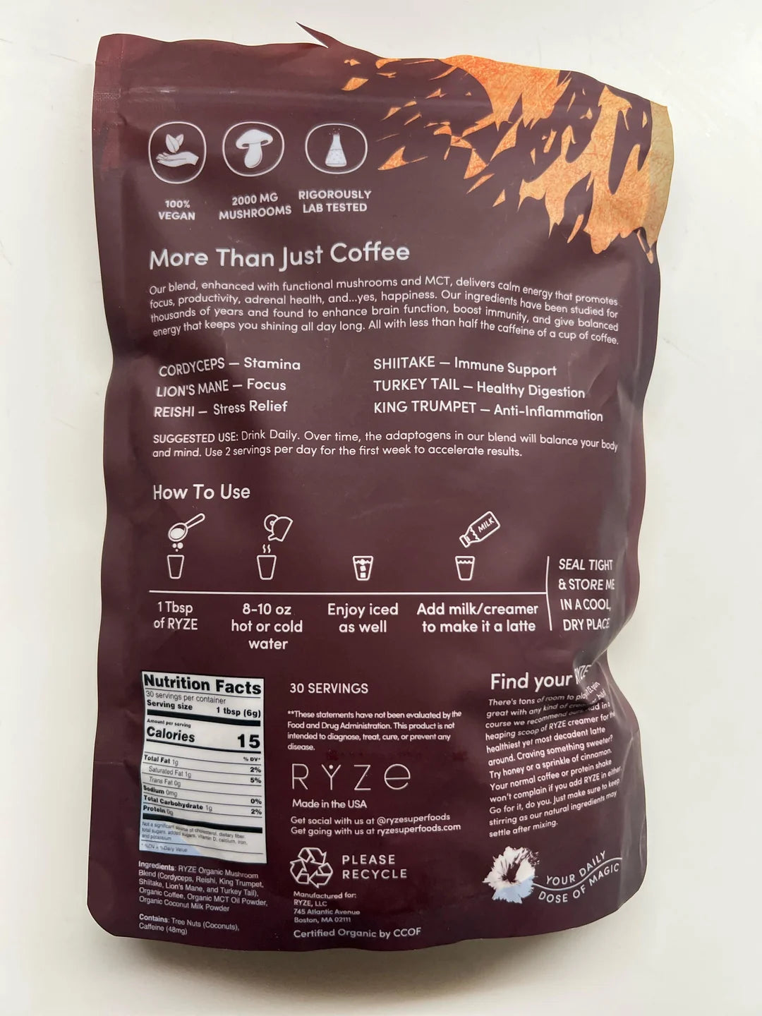 RYZE Mushroom Coffee